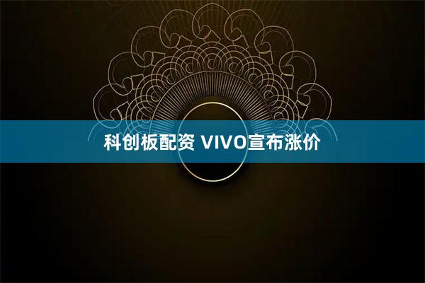 科创板配资 VIVO宣布涨价