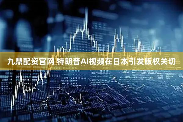 九鼎配资官网 特朗普AI视频在日本引发版权关切